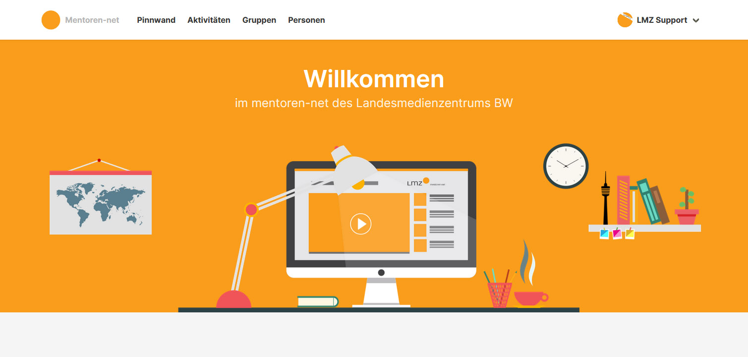 Mentoren-net Screenshot